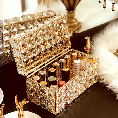 Crystal Makeup Storage Box